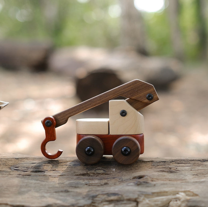 Walnut & Maple Crane