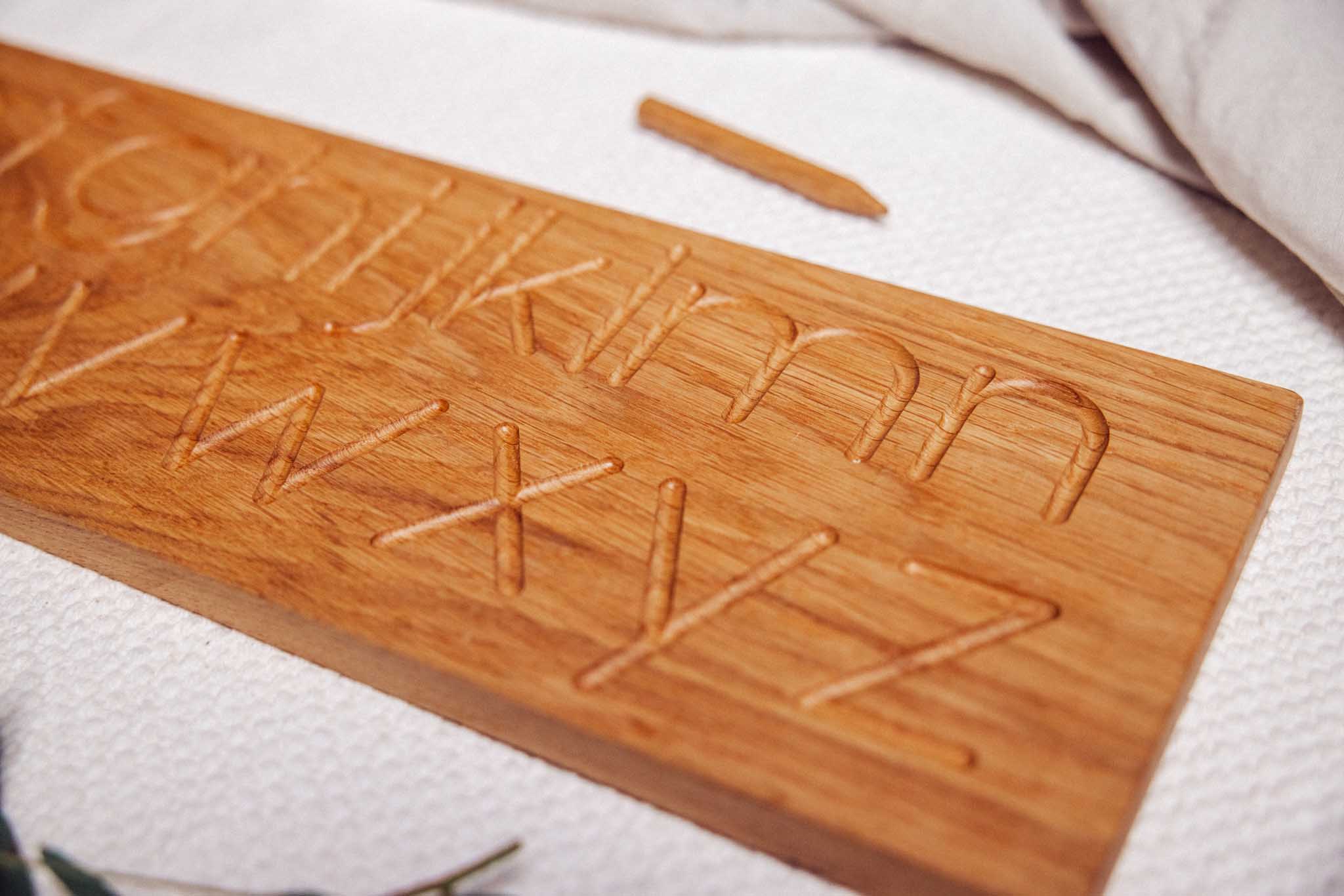 Alphabet Tracing Board