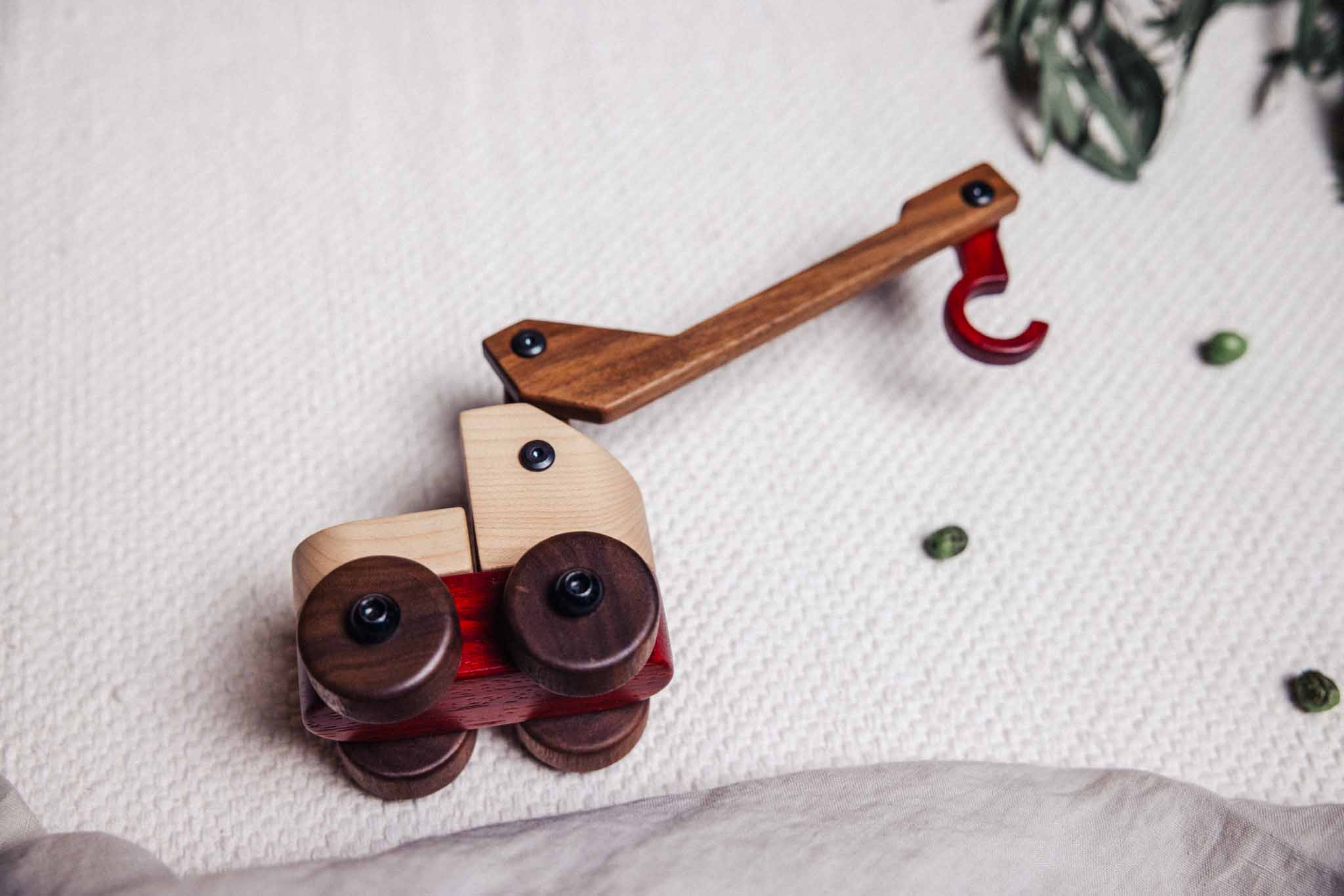 Walnut & Maple Crane