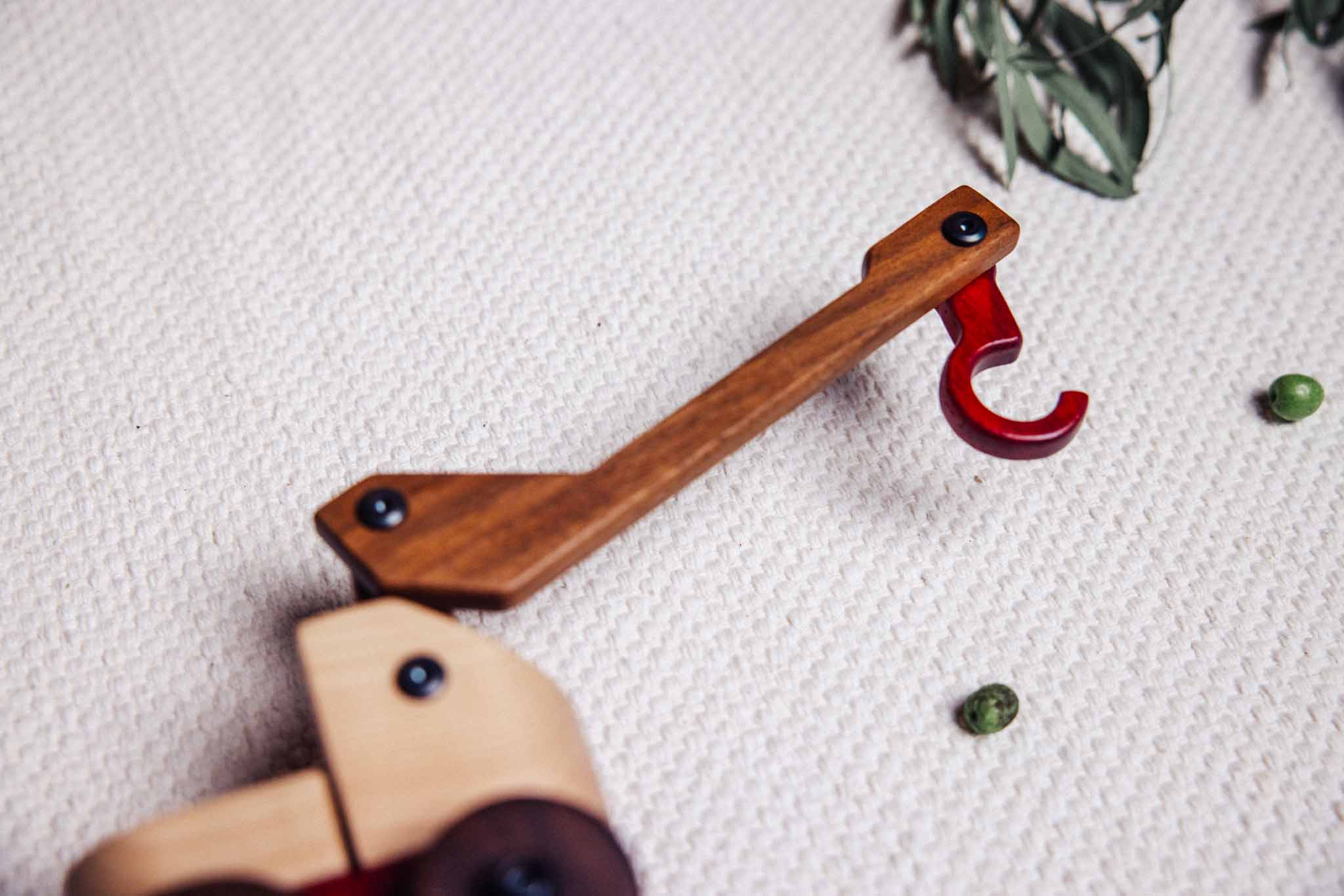 Walnut & Maple Crane
