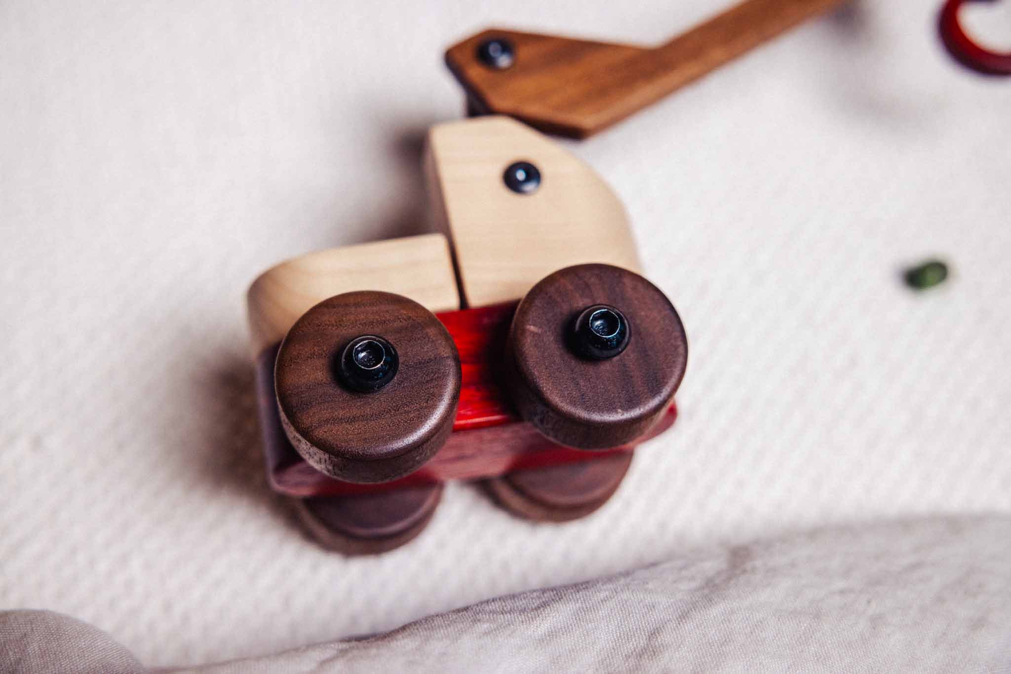 Walnut & Maple Crane