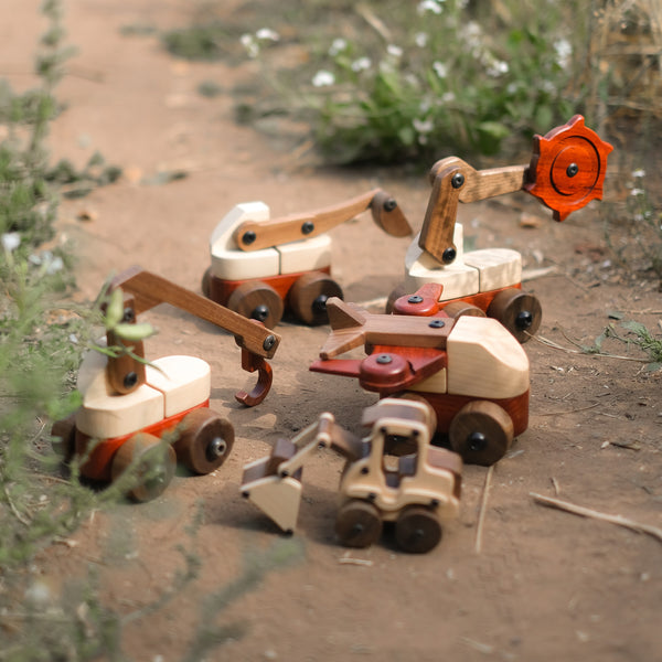 The Complete Wooden Vehicles Set