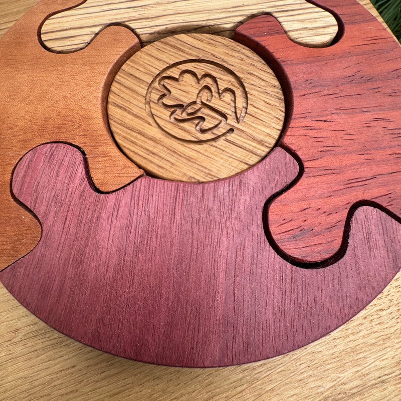 Padauk wood grain