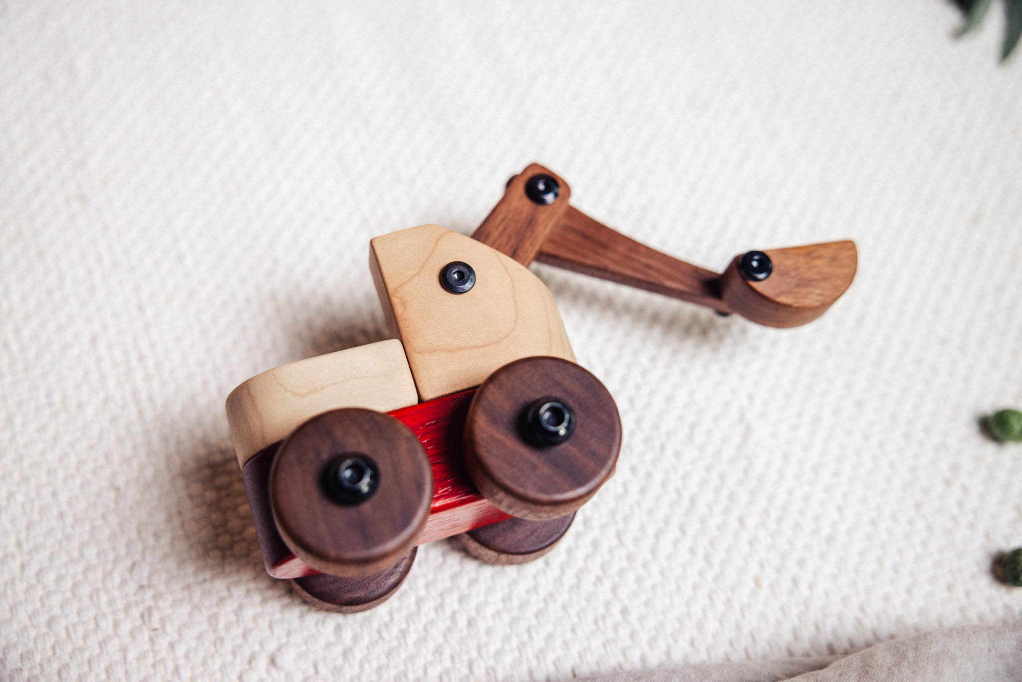 Maple & Padauk Excavator