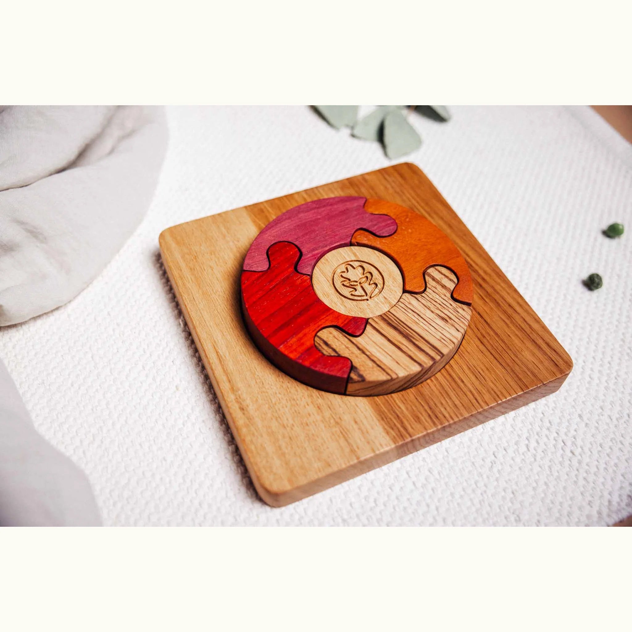 Children's Wooden Puzzle | The Unity Puzzle | Oak & Sprout