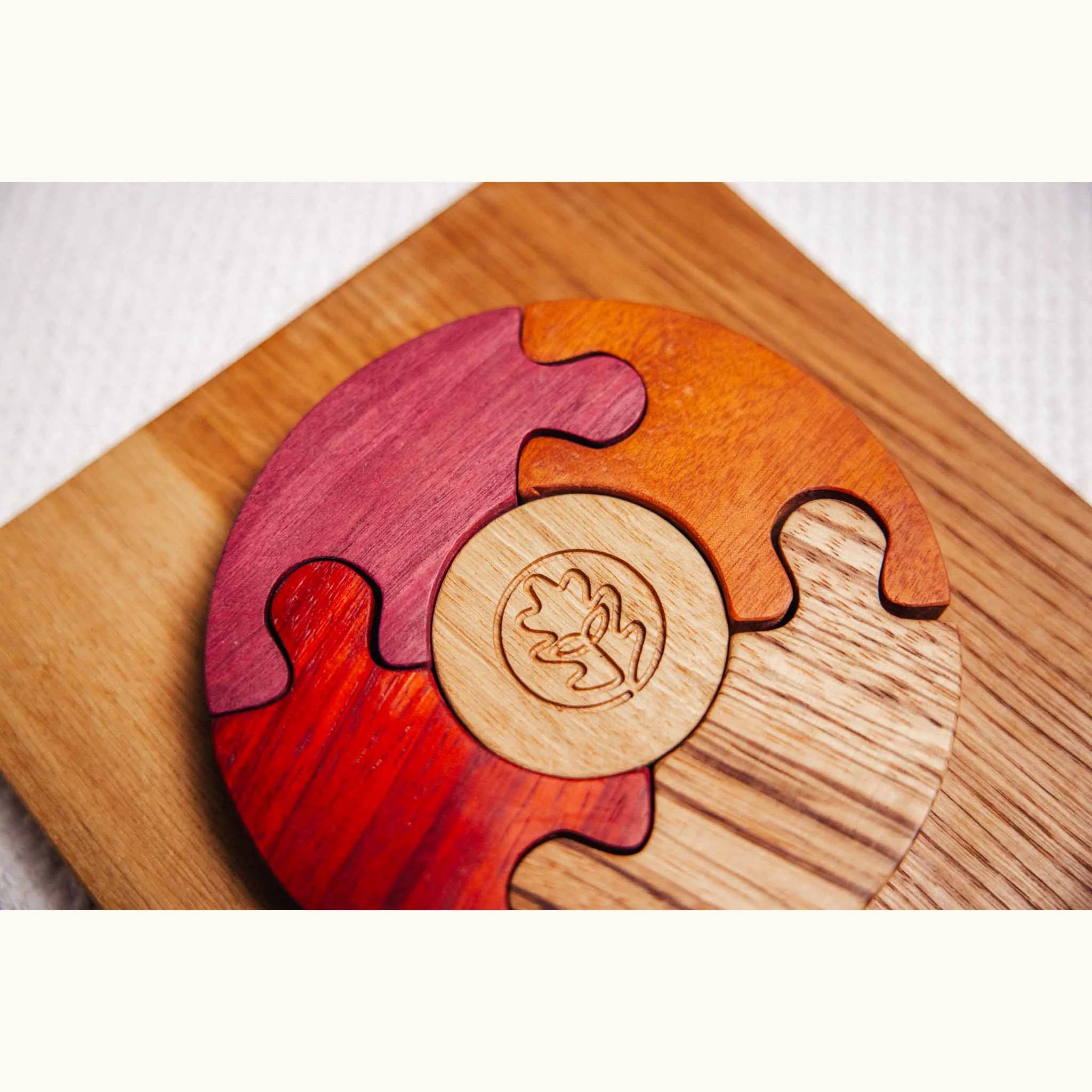 Children's Wooden Puzzle | The Unity Puzzle | Oak & Sprout